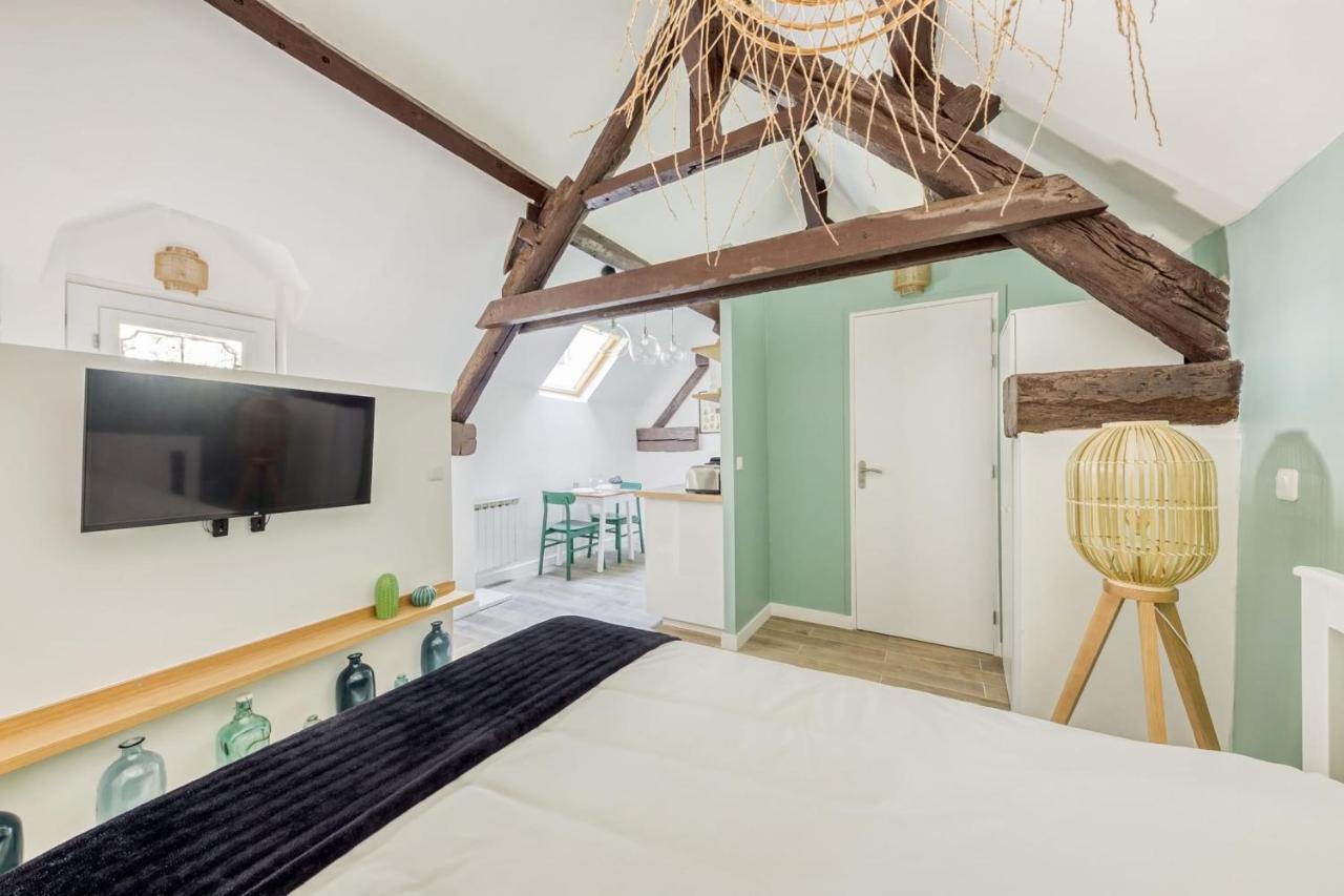 Ferienwohnung Le Lime Studio Green Carrières-sous-Poissy Exterior foto